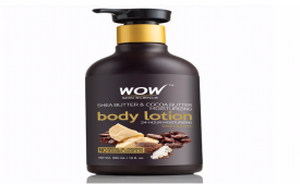 Buy WOW Skin Science Shea Butter and Cocoa Butter Moisturizing Body Lotion, Deep Hydration- 300 ml at Rs 99 only