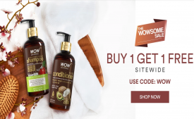 The WOWSOME SALE Offers- Buy 1 Get 1 Free on Best Selling Skin & Hair Care Products