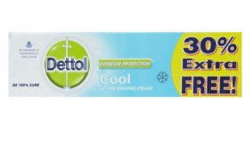 Buy Dettol Shaving Cool Cream - 60g + 18 g at Rs 26 Only