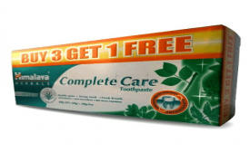 Buy Himalaya Herbals Complete Care Toothpaste 100 g (Buy 3 Get 1 Free) at Rs 135 Only