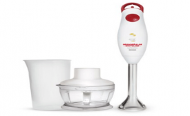 Buy Maharaja Whiteline HB-117 130 W Turbomix+ Hand Blender (White & Red) with Ice Crushing Function at Rs 699 from Amazon