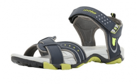 Buy Lotto Mens Sandals Mustafa Grey and Lime at Rs 499 Only