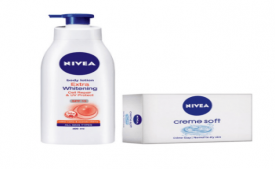Buy Nivea Whitening Lotion SPF 15 400 ml + Free 2 Nivea Soap 75g At Rs 360 Only