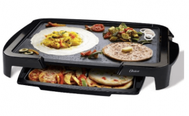 Buy Oster 5770 1500-Watt Electric Griddle with Warming Tray at Rs 2,799 Only