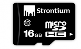 Buy Strontium 16GB MicroSD Memory Card (Class 10) at Rs 249 Only