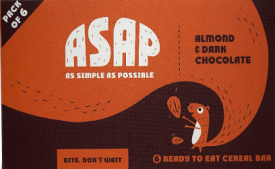 Buy ASAP Almond and Dark Chocolate Granola Bars, 40g at Rs 161 on Amazon
