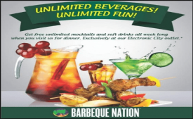 Barbeque Nation Coupons & App Offers- Flat Rs 250 OFF on Barbeque Nation Outlets