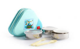 Buy Cello Eat-N-Eat 3 Container Lunch Packs, Green from amazon at Rs 338 Only