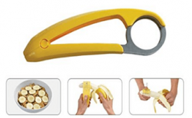 Buy Mebelkart Bananza Stainless Steel Banana Slicer at Rs 103 Amazon