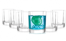 Buy Prego Fascino Series Glass Set 180 ml Clear, Pack of 6 from Flipkart at Rs 199 Only