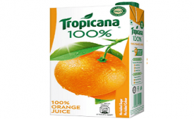 Buy Tropicana Orange 100% Juice, 1000ml at Rs 90 from Amazon