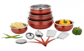 Buy Ceramic Cookware Set of 10 Cook n Serve Casseroles Amazon at Rs 599