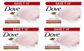 Buy Dove Pink Rosa Beauty Bathing Bars, 3x100g at Rs 273 from Amazon