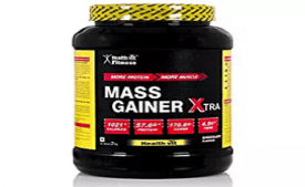 Buy Healthvit Fitness Mass Gainer Xtra Chocolate Flavour at Rs 1,680 from Amazon