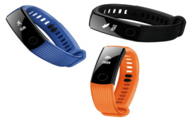 Buy Honor Band 3  (Classic Navy Blue Strap, Size : Regular) with heart rate tracking, fitness tracker with 30-day battery life at Rs 1,349 from Flipkart