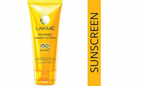 Buy Lakme Sun Expert SPF 50 PA Fairness UV Sunscreen Lotion 50 ml at Rs 150 from Amazon