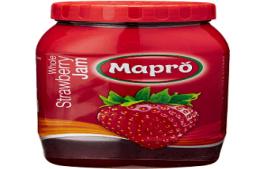 Buy Mapro Whole Strawberry Jam, 1kg at Rs 178 from Amazon