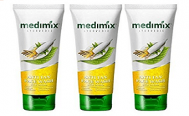 Buy Medimix Ayurvedic Anti Tan Face Wash,100 Ml (Pack of 3) at Rs 199 from Amazon