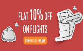 Musafir Coupons & Offers: Flat 15% Off On All Flights, Hotel Booking August 2017