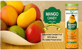 Buy Nourish Vitals Mango Dried Fruit (Dehydrated Fruits) - 200 gm 269 from Amazon