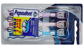 Buy Pepsodent Expert Protection Pro Complete Toothbrush at Rs 89 from Amazon