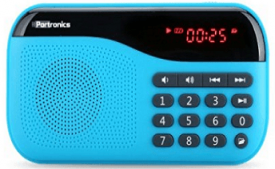 Buy Portronics Speaker With FM radio & MicroSD card Support at Rs 999 from Amazon