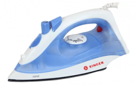 Buy Singer Coral Steam Iron (Blue) at Rs 525 from Flipkart