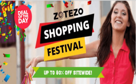 Zotezo Coupons Offers: Get Upto 90% Off On Products All Users - October 2017