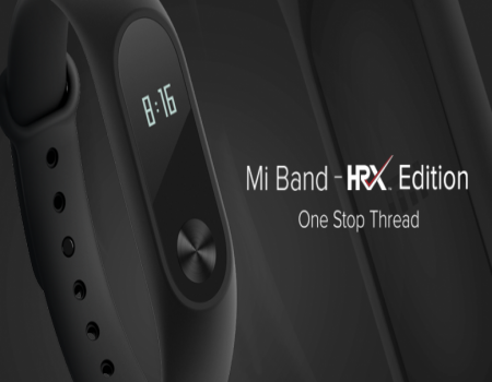 Buy Mi Band HRX Edition (Black) Smart Wristband for Smartphones at Rs 999 only From Amazon