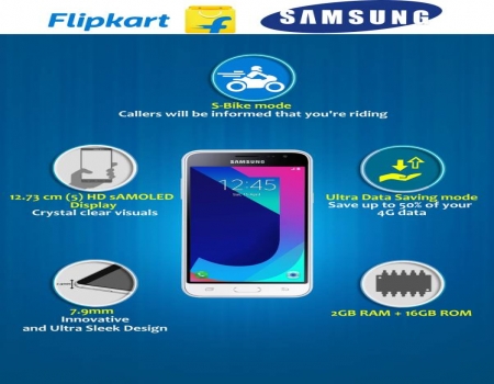 Buy Samsung Galaxy J3 Pro (16GB, 2GB RAM) at Rs 6,490 on Flipkart