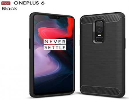 Buy OnePlus 6 Carbon Fiber Soft Case Back Cover (Black) just at Rs 127 only From Amazon [87% OFF]