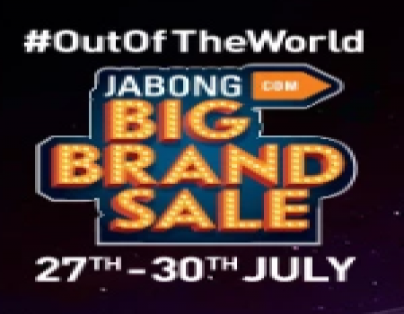 Jabong Big Brand Sale Offers- Get Upto 55-80% OFF On Men's & Women's Branded Clothing, Extra 10% OFF On HDFC Debit/Credit Cards