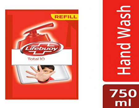 Buy Lifebuoy Total 10 Active Natural Hand Wash - 750 ml (Pack of 2) Just at Rs 154 Only From Amazon