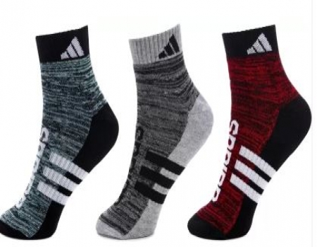 Buy ADIDAS Men & Women Ankle Length  (Pack of 3) just at Rs 220 only from Flipkart