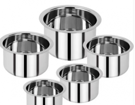 Buy Renberg Steel without Lid Tope Set (Stainless Steel) just At Rs 349 Only From Flipkart