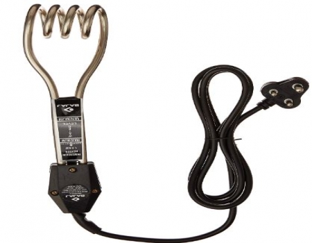 Buy Bajaj 1000-Watt Immersion Heater at Rs 435 only from Amazon