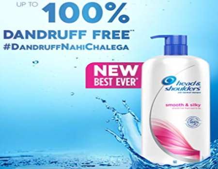 Buy Head & Shoulders Smooth & Silky Shampoo Men & Women (650 ml) at Rs 300 from Flipkart
