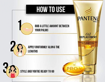Buy Pantene Oil Replacement, 180ml from Amazon at Rs 75 only