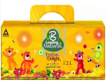 Buy B Natural Festive Delight Gift Pack 1.2 L at Rs 59 only from Flipkart