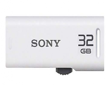 Buy Sony Micro Vault 32GB USB Flash Drive (White) at Rs 399 Only from Amazon