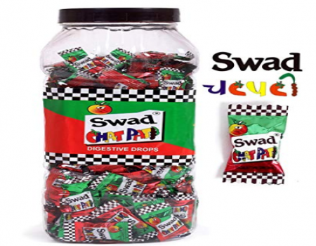 Buy Swad Chatpati Digestive Chocolate Candy Jar, 927g (300 Candies) at Rs 97 from Amazon
