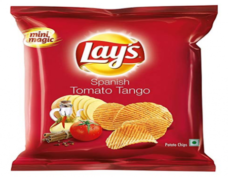 Buy Lays Potato Chips, Spanish Tomato Tango, 90g at Rs 18 from Amazon