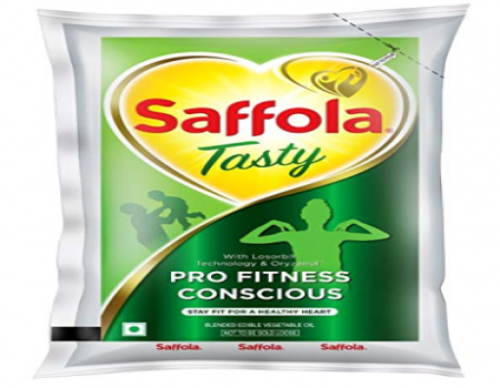 Buy Saffola Tasty, Pro Fitness Conscious Edible Oil, Pouch, 1 L just at Rs 57 from Amazon