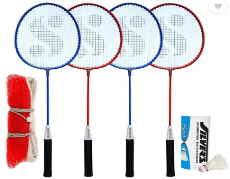 Buy Silver's MN-Combo-9 Badminton Kit just at Rs 410 only from Flipkart