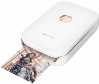 Buy HP Sprocket Z3Z91A Photo Printer (White) just at Rs 1934 only from Flipkart Amazon