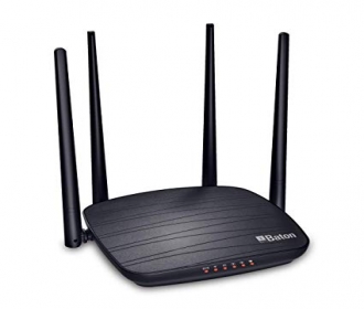 Buy iBall Baton iB-WRD12EN 1200M Smart Dual Band Wireless AC Router just at Rs 1099 only from Amazon