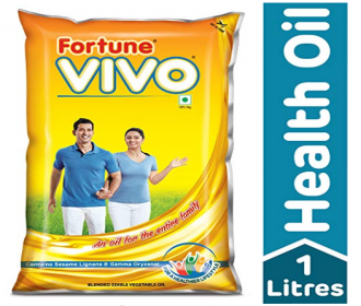 Buy Fortune Vivo Diabetes Care Oil Pouch, 1L at Rs 75 from Amazon