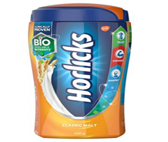 Buy Horlicks Health & Nutrition drink 500 g Pet Jar (Classic Malt) at Rs 137 from Amazon