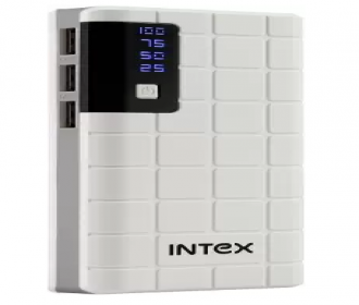 Buy Intex 10000 mAh Power Bank (IT-PB11K)  (Black, Lithium-ion) at Rs 399 Only