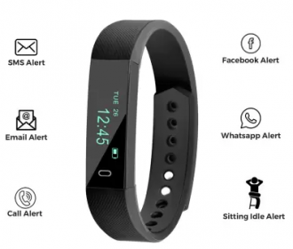Ambrane ASW-11 Bluetooth Fitness Tracker Smartwatch on Flipkart @ Rs 999